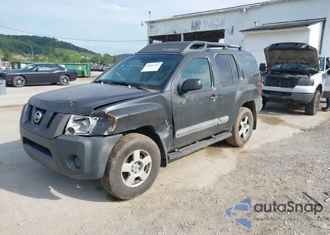 2005 Nissan Xterra S из США, поврежденный, VIN 5N1AN08W95C645679